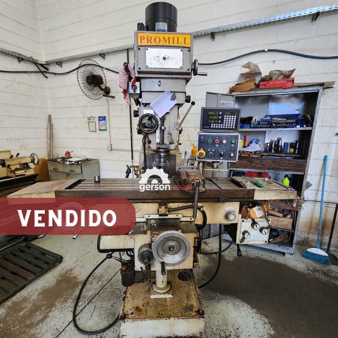FRESADORA FERRAMENTEIRA COMBINADA PROMILL FFC-300 ano 2011